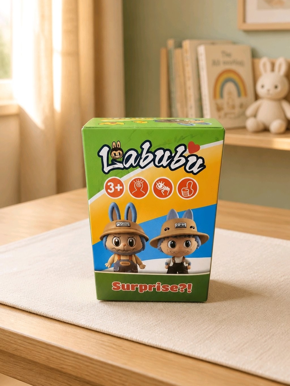 Labubu Surprise?! Kids Toy Blind Box - Green